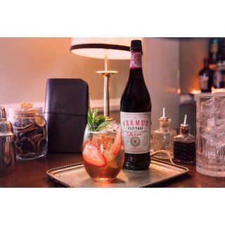 Vermut Lustau Rosado 0,75 Ltr GePa mit Glas