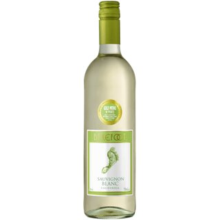 Barefoot Sauvignon Blanc, Californien 0,75 Ltr.