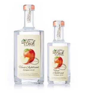 78° - Haux Apfelbrand, 50 cl, 40 vol %