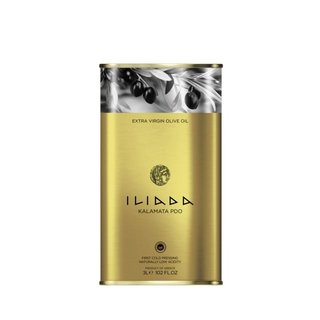 ILIADA Natives Olivenöl Extra 3 L Kanister Griechenland, Kalmata g.U. PDO - Goldmedaillerämiert