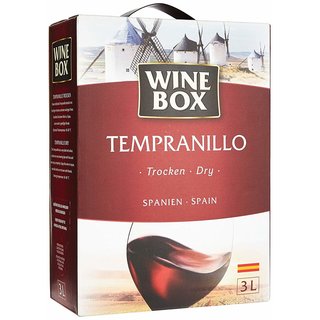 Wine Box Tempranillo Vino de la Tierra de Castilla trocken Bag-in-Box (1 x 3 l)