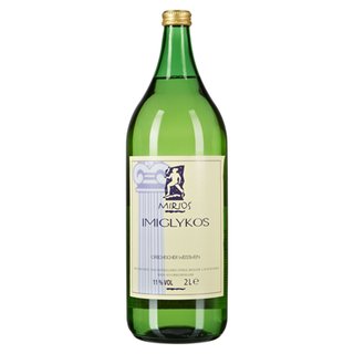 Mirios Imiglykos Weißwein halbsüß 2,0 Ltr