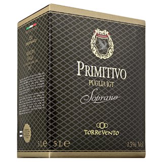 Soprano Primitivo Puglia IGT Rotwein Italien 5,0 Ltr  Bag in Box