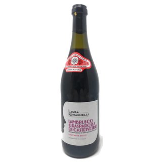 Lambrusco Grasparossa di Castelvetro DOC lieblich 12 x 0,75 L Rotwein Italien