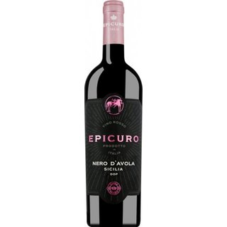 Epicuro Nero d Avola Terre Siciliane Rotwein IGP 0,75 L