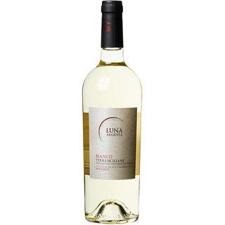 Luna Argenta Bianco Terre Siciliane IGT 0.75 Ltr. italienischer Weißwein, halbtrocken