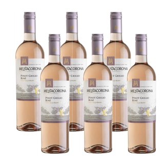 MEZZACORONA Pinot Grigio Rosé Vigneti delle Dolomiti IGT trocken  (6 x 0.75 l)