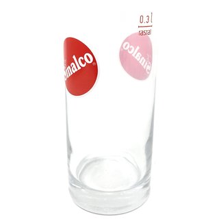 6 original Sinalco Gläser 0,3l Amsterdam Rotpunkt Gastro Qualität