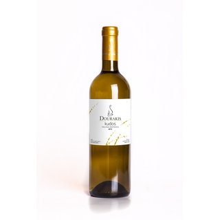 Probierpaket Andreas Dourakis - Kudos Aromatica 3 x 0,75 Ltr. trockener, kretischer Weißwein & Probedose Olivenöl