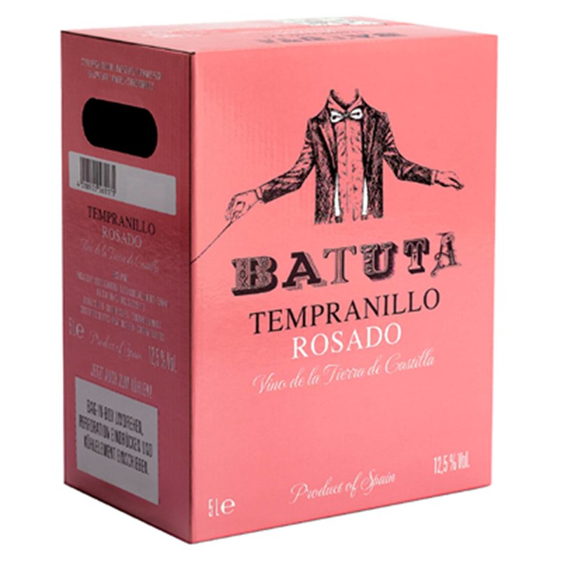 Batuta Tempranillo Rosé trocken Bag in Box Spanien 5 Ltr, 22,95 €