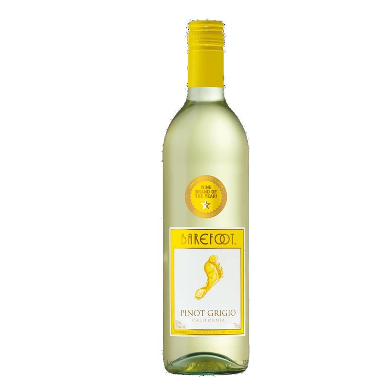 6,49 kalifornischer Weißwein Barefoot Grigio Ltr, € Pinot halbtrockener, 0.75