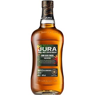 JURA Rum Cask Finish Single Malt Scotch Whisky 40% vol. 0,7 L in Dose
