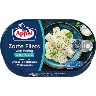 Appel Zarte Filets vom Hering in Skyr Sauce 190g