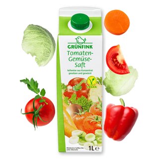 Grnfink Tomaten-Gemsesaft 1L