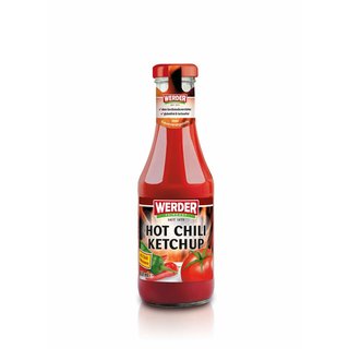 WERDER Hot Chili Ketchup 450 ml
